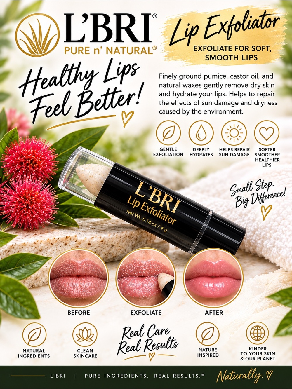 LBRI Lip Exfoliator